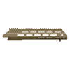 The MDT ESS Fore-end offers versatility with a 15" length, customizable options for shorter or longer fore-ends, and attachment rails for enhanced functionality.