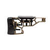 The MDT Elite Fixed Rifle Stock features toolless adjustments for cheek riser and buttpad, ensuring optimal comfort and fit for ACC and ESS chassises.