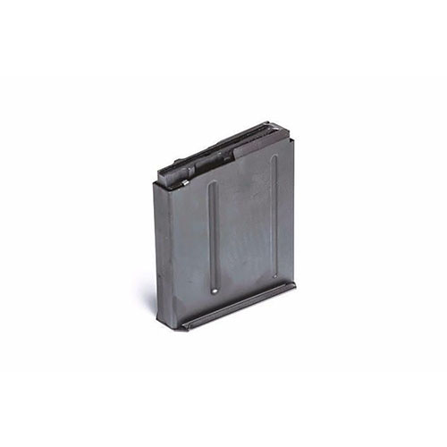 MDT Metal Magazines for Tikka T3/T3x and Savage Axis, designed for 30-06 and 300WM, hold 5 rounds, ensuring reliable feeding and performance.