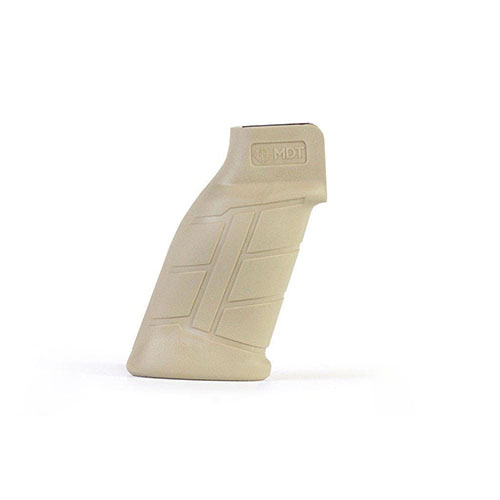 Experience superior comfort and control with the MDT AR-15 Pistol Grip, featuring a reinforced core, ergonomic design, and anti-slip rubber overmold.