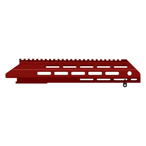 The MDT ESS Fore-end offers versatility with a 15" length and options for shorter or longer fore-ends, plus attachment rails for enhanced customization.