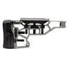 The MDT Elite Fixed Rifle Stock offers toolless adjustments for cheek riser and buttpad, ensuring optimal comfort and fit for ACC and ESS chassises.