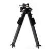 The MDT CKYE-POD Gen2 Bipod offers one-handed height adjustment from 4.5" to 15.5", 170° cant, 360° pan, and 3 locking positions for ultimate shooting stability.