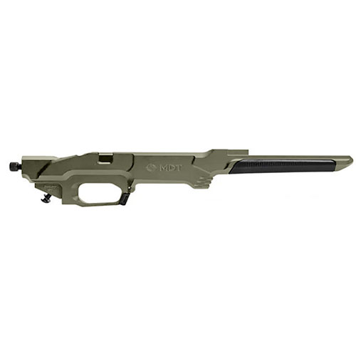 Build your custom ESS Chassis with MDT's versatile base, offering M-LOK slots, multiple forend lengths, and stock options for enhanced performance.