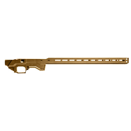 Customize your rifle with the MDT ACC Chassis Base-Savage, featuring options for folding stocks and a Vertical Pistol Grip for enhanced performance.