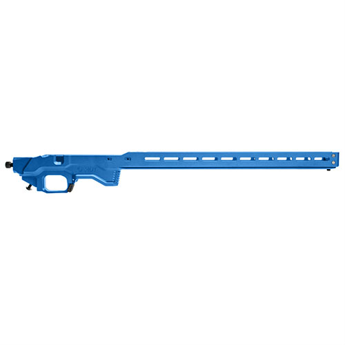 Build your ideal rifle with the MDT ACC Chassis Base-Savage, featuring customizable stock options, a folding design, and a dedicated Vertical Pistol Grip.