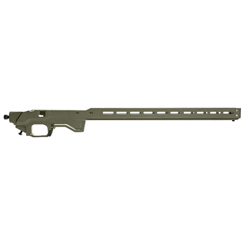 Build your custom ACC Chassis with the MDT ACC Chassis Base for Howa 1500, featuring options for folding stocks and a dedicated Vertical Pistol Grip.