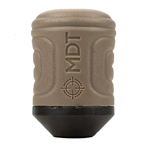 Enhance your rifle's performance with the MDT Threaded Bolt Handle, featuring a universal fit, superior grip, and ergonomic design crafted from durable glass-filled polypropylene.