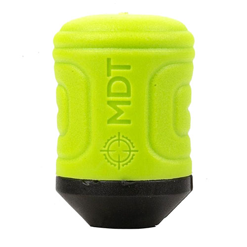 MDT's Clamp-on Bolt Handle enhances grip and ergonomics on popular bolt action rifles, requiring no modifications for easy installation.