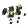 Ensure optimal performance of your MDT Buttstocks with this replacement kit, featuring 5 set screws and 5 wheel knobs for reliable adjustments.