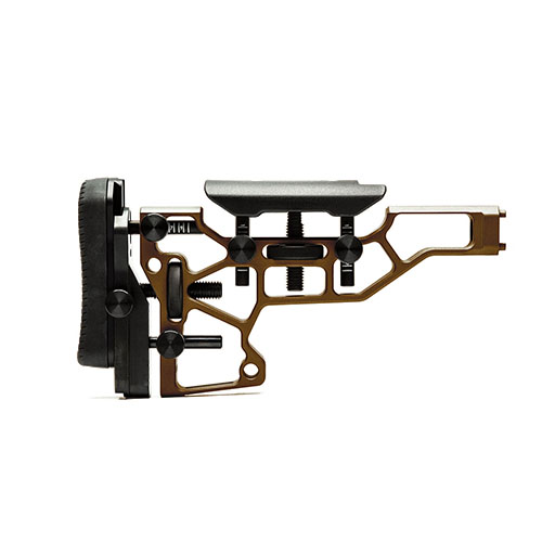 Experience unmatched comfort and performance with the MDT Skeleton Rifle Stock, featuring toolless adjustments, XTN interface, and a folding option for versatility.