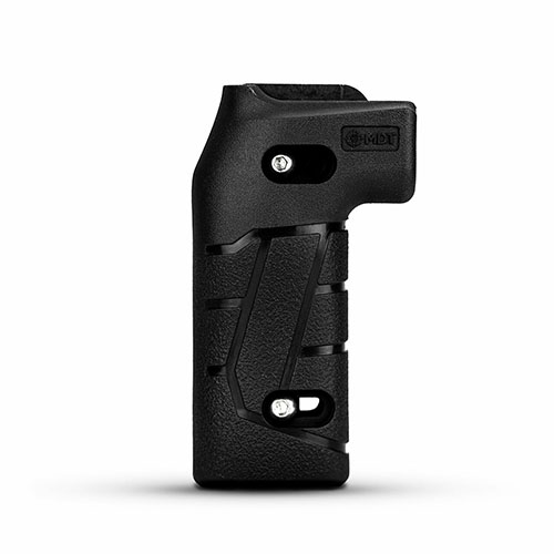The MDT Vertical Grip Premier offers adjustable fore and aft positioning for optimal comfort, making it ideal for all long-range shooting disciplines.