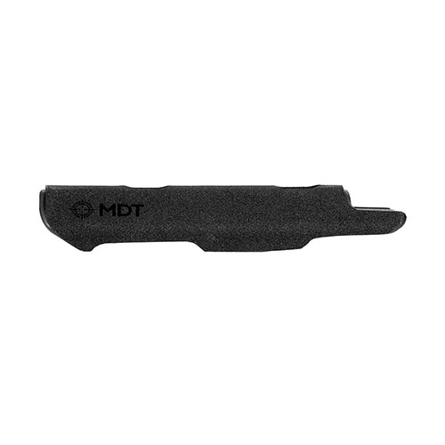Upgrade your MDT SRS with the Elite Cheek Piece for improved weak side shooting and enhanced comfort, featuring a narrow profile and a 1/16" neoprene foam pad.