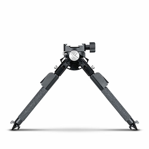The MDT CKYE-POD Gen2 Bipod offers single-handed height adjustment from 4.5" to 15.5", 170° cant, 360° pan, and spiked feet for unmatched stability.