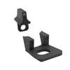 MEPRO Tru-Dot Fixed Sights ensure day/night visibility with bright white and green tritium dots, rugged steel construction, and no battery maintenance needed.