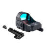 Upgrade your accuracy with the MEPRO microRDS, a quick-detach red dot sight that mounts easily on pistols, offering instant re-zero and a backup TruDot sight.