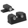 Upgrade your aim with MEPROLIGHT Tru-Dot® night sights, enhancing hit probability by over 85% in low-light conditions, featuring easy installation and various tritium colors.