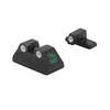 Upgrade your aim with MEPROLIGHT's Tru-Dot FIXED PISTOL SET, featuring self-illuminated sights for enhanced accuracy in all lighting conditions.