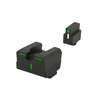Upgrade your Glock with Meprolight Tru-Dot R4E night sights for enhanced accuracy in all lighting, featuring intuitive aiming and proven hit efficiency.