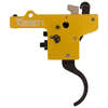 The TIMNEY MAUSER FEATHERWEIGHT trigger enhances shooting accuracy, is easy to install without a gunsmith, and offers adjustable pull weight for a custom feel.
