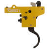 The Timney MAUSER FEATHERWEIGHT DELUXE trigger offers adjustable pull weight, easy installation, a unique safety feature, and enhances shooting accuracy.