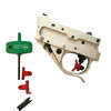 Enhance your Ruger 10/22 accuracy with the Timney Calvin Elite Trigger Shoe Kit, featuring drop-in installation, a crisp pull, and durable anodized housing.