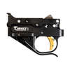 Upgrade your Ruger 10/22® with the Timney Trigger Assembly featuring a fixed pull weight of 2.75 lbs, sleek black housing, and a stylish gold trigger shoe.