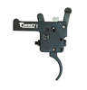 Experience precision with the Timney Weatherby Vanguard Trigger featuring adjustable pull weight, a three-position safety, and a durable black alloy housing.