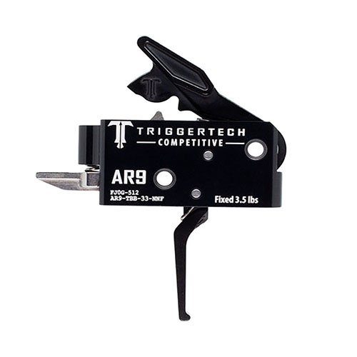 Experience unmatched accuracy with the TRIGGERTECH AR9 trigger featuring Zero Creep Technology™, a short two-stage action, and exceptional reliability for competitive shooters.