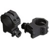 Weaver's Four Hole Skeleton Rings offer maximum clamping power with no-strip Torx screws, crafted from lightweight 6061 T6 aluminum for unmatched durability.