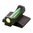WILSON COMBAT SNAG-FREE FRONT SIGHT .150" GREEN, FIBER OPTIC