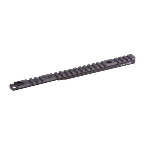 Enhance your Marlin lever rifle with this lightweight aluminum rail, offering versatile mounting for optics and the XS Ghost Ring Sight.