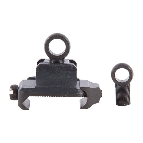 The XS Sight Systems Rifle High Weaver Backup Base offers a quick, gunsmith-free installation, fully adjustable ghost-ring sights, perfect for scope failures.