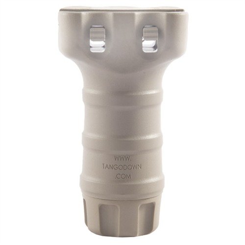 Enhance your weapon control with the Tangodown Picatinny Stubby Grip, featuring a compact design, waterproof storage, and a comfortable, fatigue-reducing surface.