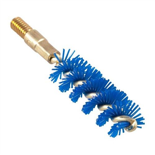 IOSSO Nyflex Pistol Bore Brushes offer tough, flexible cleaning for handguns, rifles, and shotguns, ensuring thorough fouling removal without bore scratches.