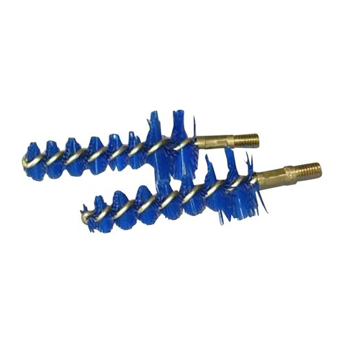 The IOSSO 6.5 Grendel Chamber Brush effectively removes fouling with its stiff blue fiber design, ensuring superior scrubbing power and longevity for your AR-15.