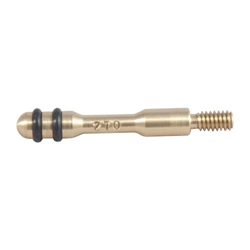 TCS O-Ring Cleaning Jags feature solid aluminum construction and rubber O-rings for enhanced patch pressure, ensuring efficient bore cleaning without damaging rifling.