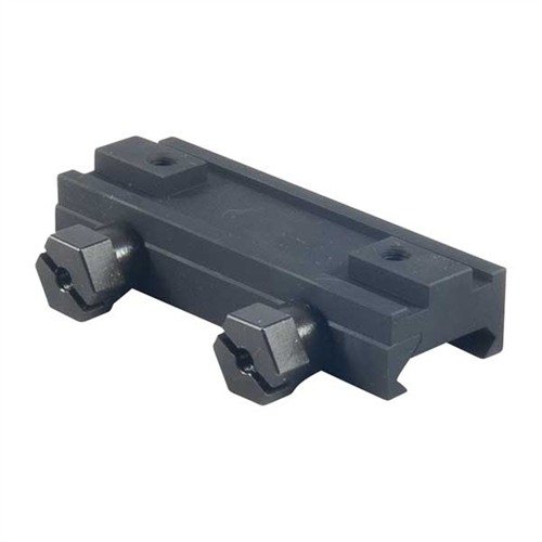 The Sinclair Picatinny Adapter provides a stable, wide surface for shooting, ensuring smooth recoil management and a rock-solid feel on the bench.