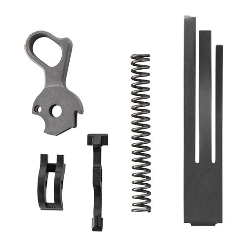 Upgrade your 1911 with the Ed Brown 5-Piece Trigger Pull Kit for a match-quality trigger pull, precision fit, and enhanced durability, requiring minimal gunsmithing.
