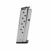 Engineered for reliability, Ed Brown's 9rd stainless 1911 mags feature a seamless stainless body, steel follower, and versatile base pads for competition or carry.