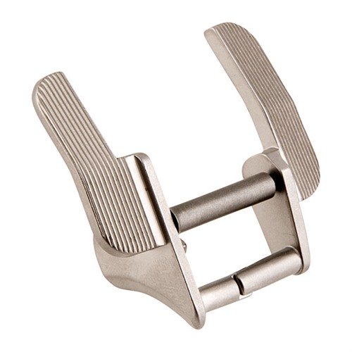 Upgrade your 1911 with Ed Brown's Machined Ambidextrous Wide Thumb Safety, featuring a large pad for quick actuation, precision machining, and easy fitting.