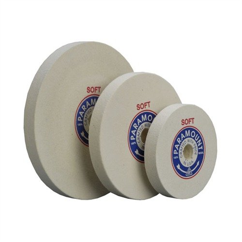Achieve a professional finish with BACON FELT COMPANY's 6" Soft Felt Polishing Wheel, designed for optimal polishing results and versatile compatibility.