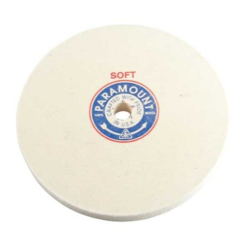Achieve a professional finish with BACON FELT COMPANY's 10" Soft Felt Polishing Wheel, designed for precision, versatility, and optimal performance in gunsmithing.