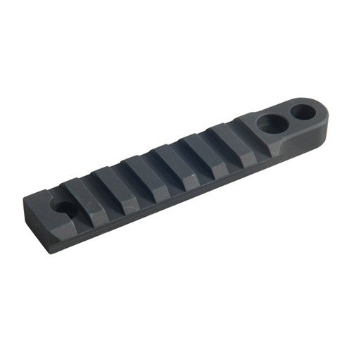 The BADGER ORDNANCE Picatinny Bipod Accessory Rail is lightweight, durable, and features a flush cup sling point, perfect for mounting a bipod securely.
