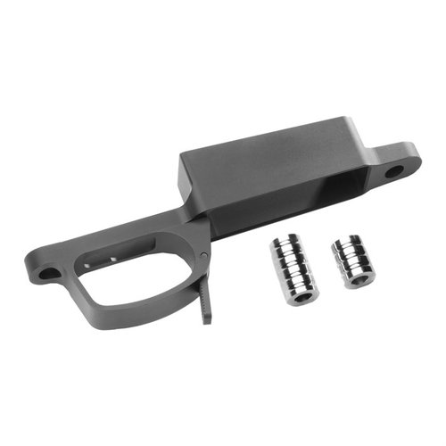 Upgrade your Remington 700 with the BADGER ORDNANCE M5 Bottom Metal, featuring durable 7075-T6 aluminum, easy magazine release, and compatibility with 5- and 10-round mags.