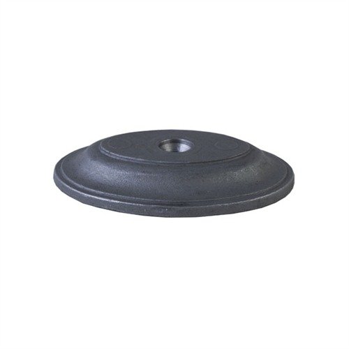 Enhance your rifle's aesthetics with the unpolished Lenard Brownell Grip Cap, expertly designed by the master himself, featuring durable steel and a threaded screw.