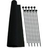 Maximize your gun safe's capacity with GUN STORAGE SOLUTIONS Rifle Rods, allowing for upright storage and easy access to 50% more long guns.