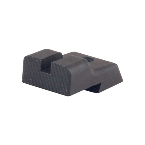 Upgrade your 1911 with this rugged Novak cut rear sight, featuring a wide .135" notch for fast target acquisition and a secure, glare-reducing design.