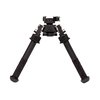 The lightweight V8 ATLAS Bipod features durable stainless steel components, adjustable legs, and smooth panning for a stable shooting platform on any terrain.