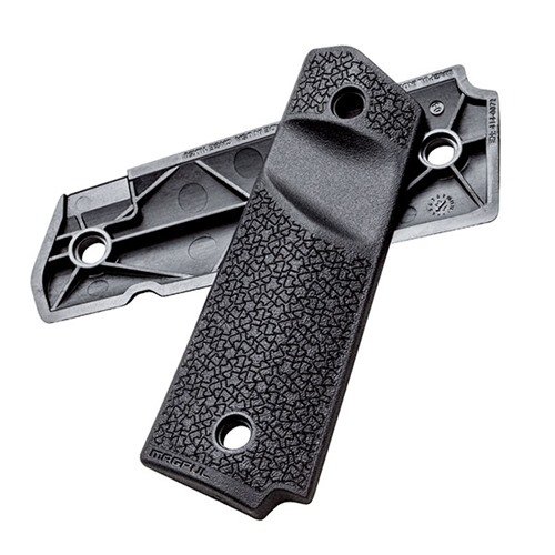 Enhance your 1911 with Magpul MOE Grip Panels; featuring reinforced polymer, anti-slip texture, and a unique design for improved control and compatibility.